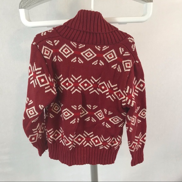 Cat and Jack shawl collar sweater boys size sm 4-5 - Picture 3 of 3